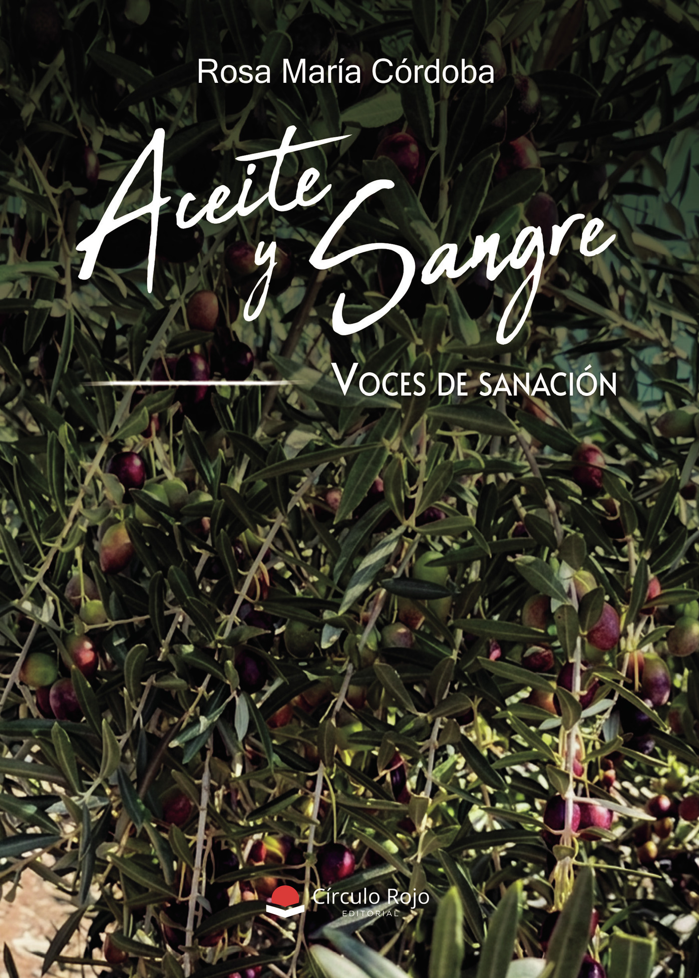 Portada del libro Aceite y Sangre de Rosa María Córdoba